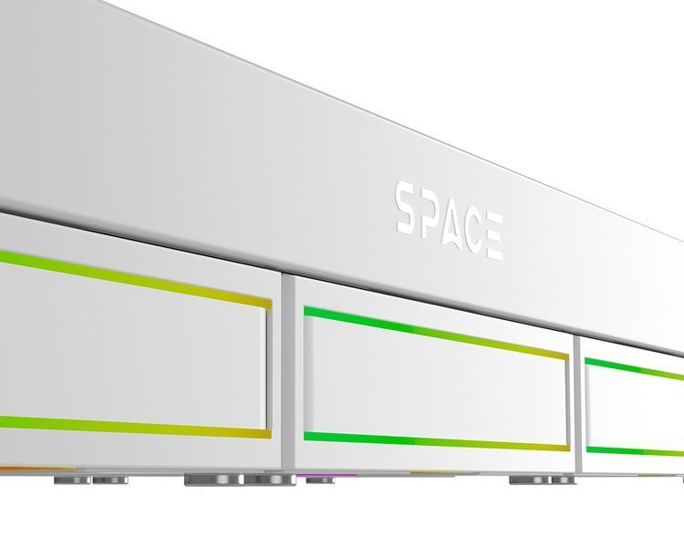 Водяное охлаждение ID-Cooling Space LCD SL360 White 577721ua фото