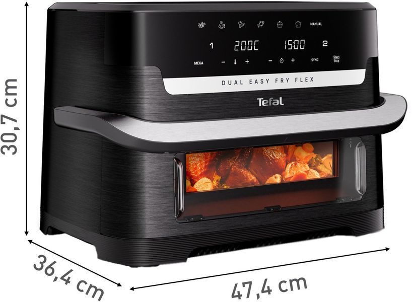 Мультипіч Tefal Dual Easy Fry Flex EY9228E0 623325ua фото