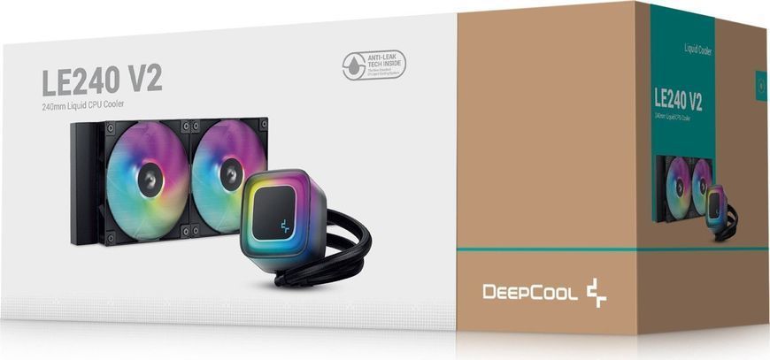 Водяне охолодження Deepcool LE240 V2 (R-LE240-BKAMMC-G-2) 590862ua фото