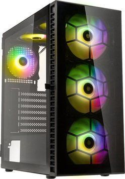 Корпус Kolink Observatory HF Glass ARGB Black 542022 фото