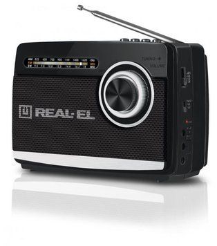 Радиоприемник Real-El X-510 Black (EL121800003) 580245ua фото
