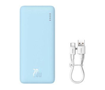 Внешний аккумулятор (павербанк) Baseus Airpow 10000 mAh 20W Blue (P10022801313-00) 614691ua фото