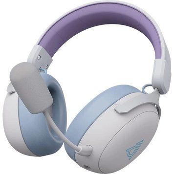 Наушники с микрофоном Ajazz AHM08 MAX Purple/White/Blue (AHM08-MAX-PWB) 623376ua фото