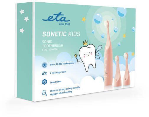 Електрична зубна щітка ETA Kids II Pink 171090000 619437 фото