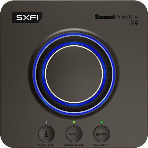 Звукова карта зовнішня Creative Sound Blaster X4 (70SB181500000) 466556ua фото