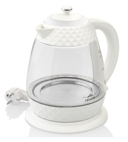 Електрочайник Eta Crystal 315490010 White 377860 фото