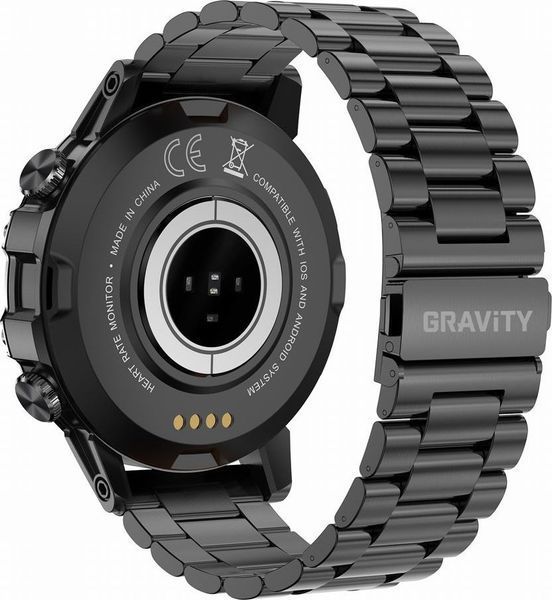 Смарт-годинник Gravity GT9-2 Black 621794 фото