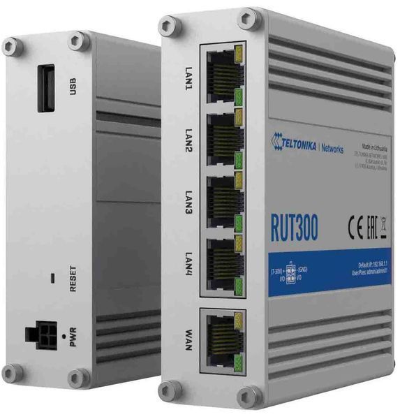 Маршрутизатор Teltonika RUT300 (RUT300000000) 380443 фото