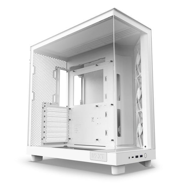 Корпус NZXT H6 Flow White (CC-H61FW-01) 507117 фото