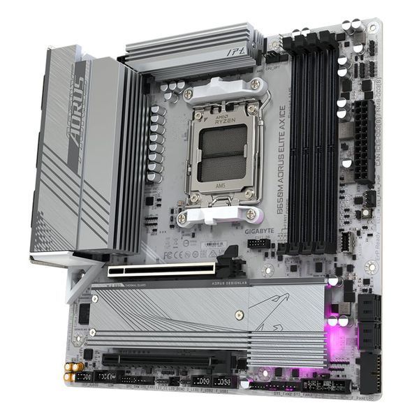 Материнская плата Gigabyte B650M Aorus Elite AX ICE 519462ua фото