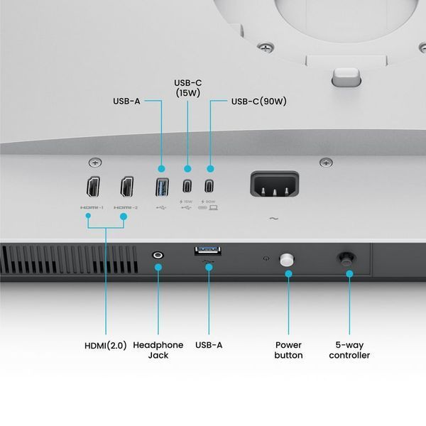 Монитор BenQ MA270U (9H.LMWLB.QBE) 531299ua фото