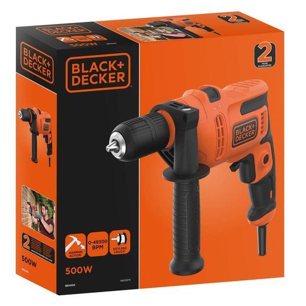 Дриль Black+Decker BEH200 530598ua фото