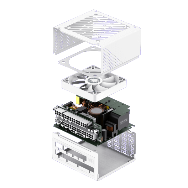 Блок питания GameMax GS-650G White 627753ua фото