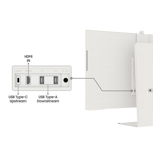 Монитор Samsung Smart M80F White (LS32FM803UIXUA, LS32FM803UZXUA) 630712ua фото