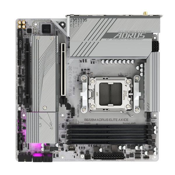 Материнская плата Gigabyte B650M Aorus Elite AX ICE 519462ua фото