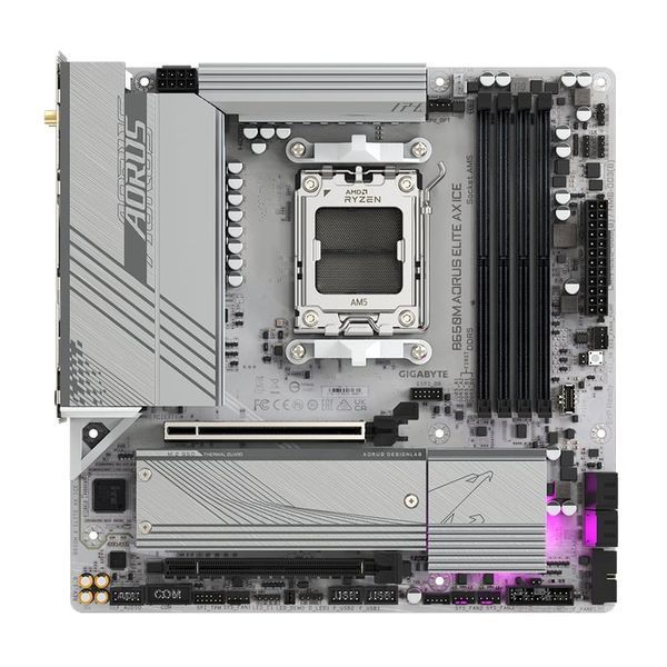 Материнская плата Gigabyte B650M Aorus Elite AX ICE 519462ua фото