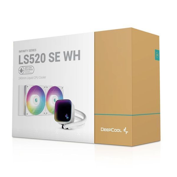 Водяне охолодження Deepcool LS520 SE White (R-LS520-WHAMMM-G-1) 517144ua фото