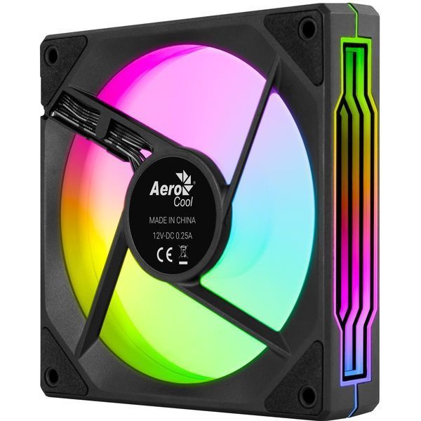 Вентилятор Aerocool Phantom M-3 PWM ARGB Black (ACF3-MR11217.11) 622670ua фото