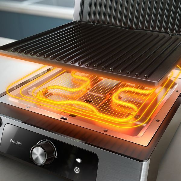 Электрогриль прижимной Philips Series 5000 HD6301/90 557097 фото