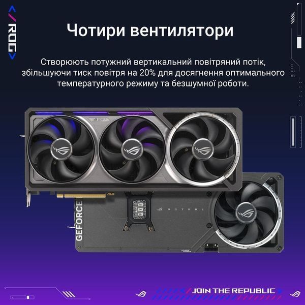 Відеокарта Asus Rog-ASTRAL-RTX5080-O16G-GAMING (90YV0LV0-M0NA00) 577619ua фото