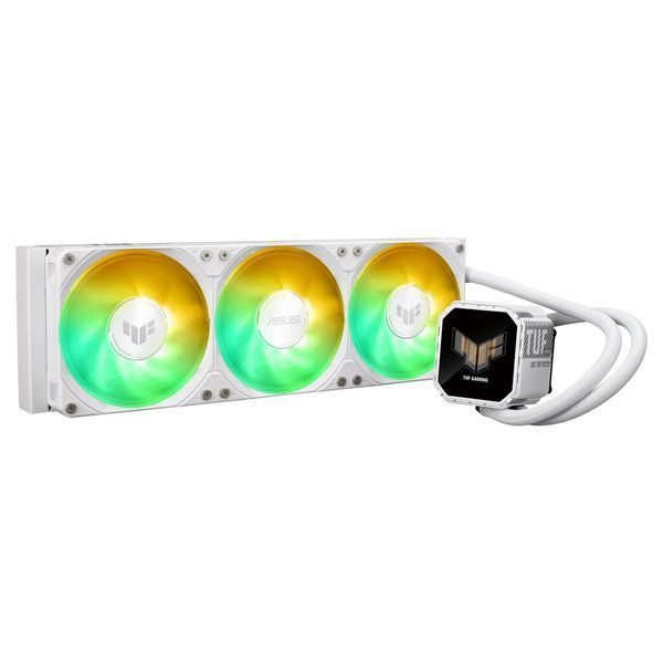 Водяное охлаждение Asus TUF Gaming LC III 360 ARGB LCD White Edition (90RC01A2-B0EAY0) 619114ua фото