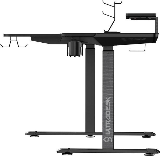 Геймерський ігровий стіл Ultradesk Winger Black 510504 фото