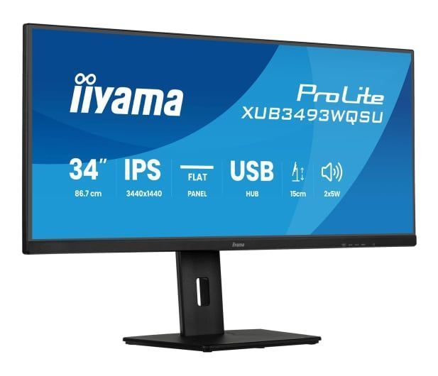 Монитор Iiyama XUB3493WQSU-B6 615512ua фото
