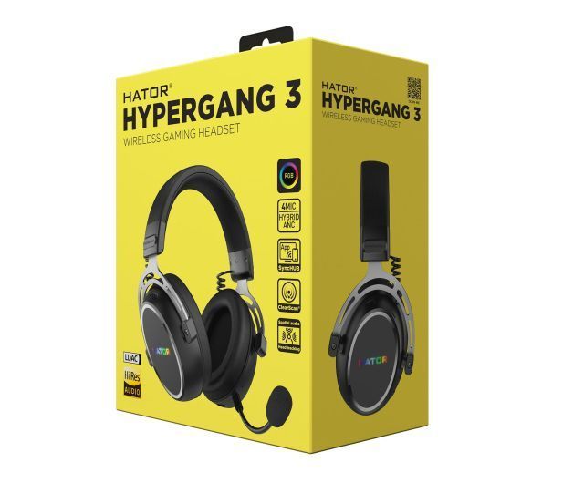 Навушники з мікрофоном Hator Hypergang 3 Wireless Black (ESH55) 615731ua фото