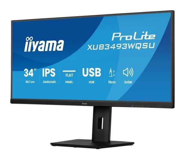 Монитор Iiyama XUB3493WQSU-B6 615512ua фото
