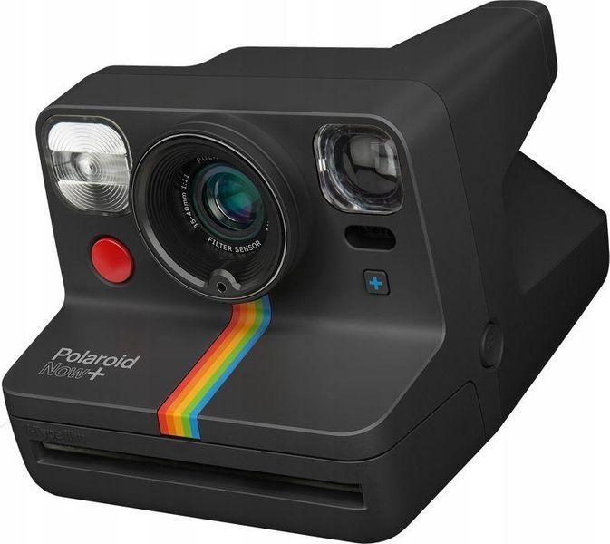 Фотокамера миттєвого друку Polaroid Now+ Black (113734) 355351 фото
