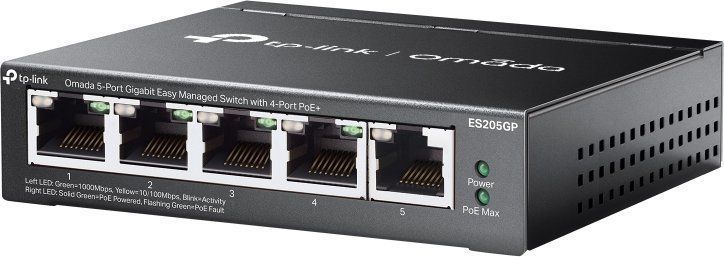 Комутатор керований TP-Link Omada ES205GP 593374ua фото