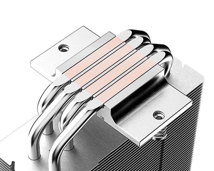 Повітряне охолодження ID-Cooling SE-214-XT ARGB White 579930ua фото