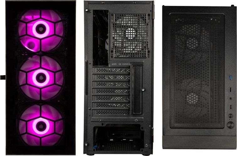 Корпус Kolink Observatory HF Glass ARGB Black 542022 фото