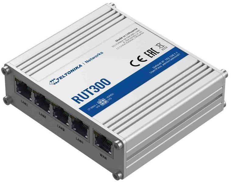 Маршрутизатор Teltonika RUT300 (RUT300000000) 380443 фото