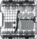 Посудомийна машина Whirlpool WIO 3P33 PL 487061 фото 4