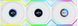 Вентилятор Lian Li Uni Fan SL Wireless LCD 120 Reverse Blade White 3-pack (12RSLLCD1W3W) 550324 фото 1