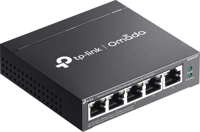 Комутатор керований TP-Link Omada ES205GP 593374ua фото