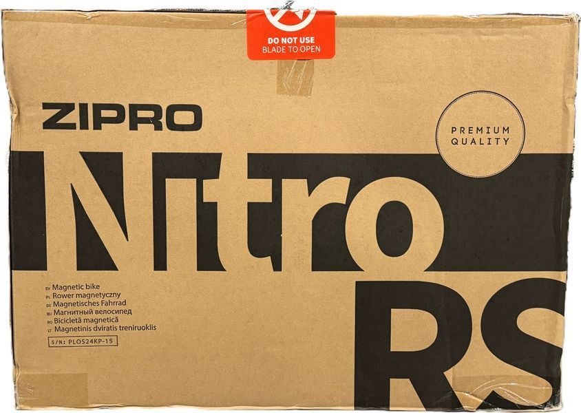 Велотренажер магнітний Zipro Nitro RS 561059 фото