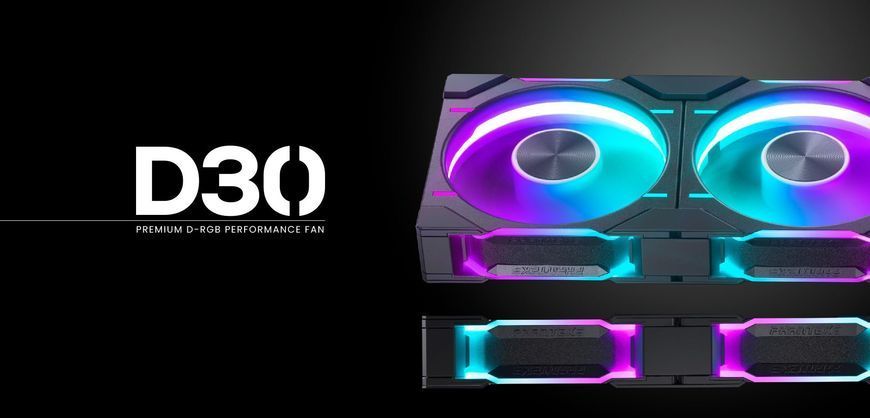 Вентилятор Phanteks D30-140 D-RGB Reverse Black 3-pack (PH-F140D30R_DRGB_PWM_BK01_3P) 550418 фото