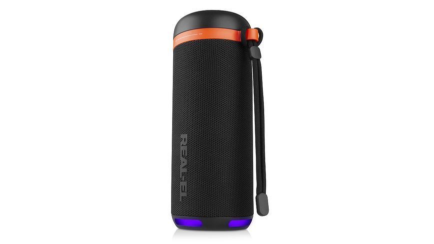Портативна колонка Real-El X-711 Black (EL121600026) 580012ua фото