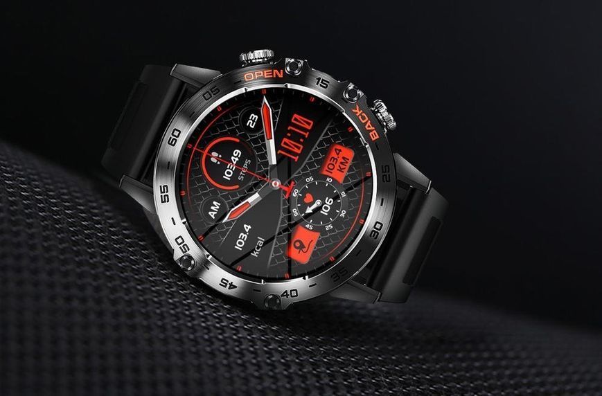 Смарт-годинник Gravity GT9-2 Black 621794 фото