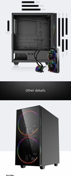 Корпус GameMax Black Hole 628287ua фото
