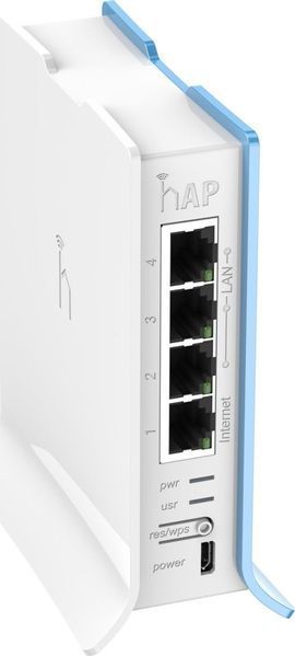Бездротовий маршрутизатор (роутер) Mikrotik HAP Lite (RB941-2ND-TC) 371133ua фото