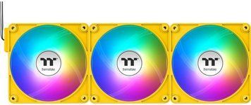 Вентилятор Thermaltake CT140 EX Reverse ARGB Sync 3-Pack Yellow (CL-F227-PL14BB-A) 618919 фото