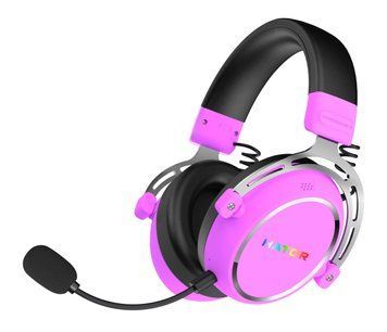 Наушники с микрофоном Hator Hypergang 3 Wireless Cyber Violet (ESH52) 615732ua фото