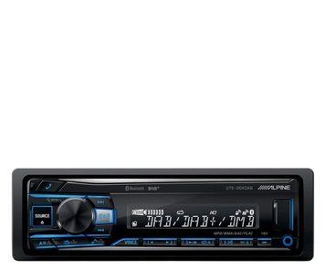Бездисковая MP3-магнитола Alpine UTE-204DAB 479220 фото