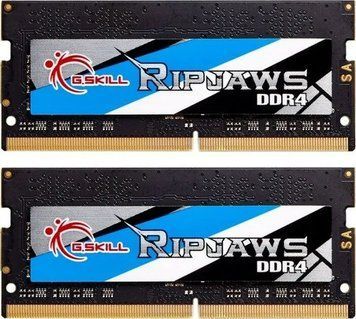 Память для ноутбуков G.Skill 64 GB (2x32GB) SO-DIMM DDR4 3200 MHz Ripjaws (F4-3200C22D-64GRS) 355103 фото