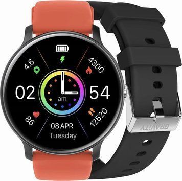 Смарт-часы Gravity GT1-3 Pro Black/Red 621745 фото