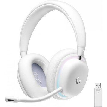 Наушники с микрофоном Logitech G735 Off White (981-001083) 409930 фото