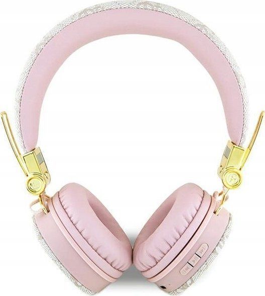 Навушники з мікрофоном Guess 4G Metal Logo Pink (GUBH704GEMP) 620789 фото